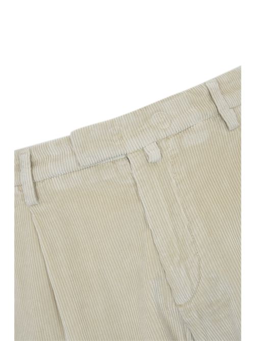 Pantalone in velluto beige BRIGLIA | BG07 42406700103